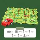 Puzzle Ferrovia Elétrica para Crianças - ZonaForte