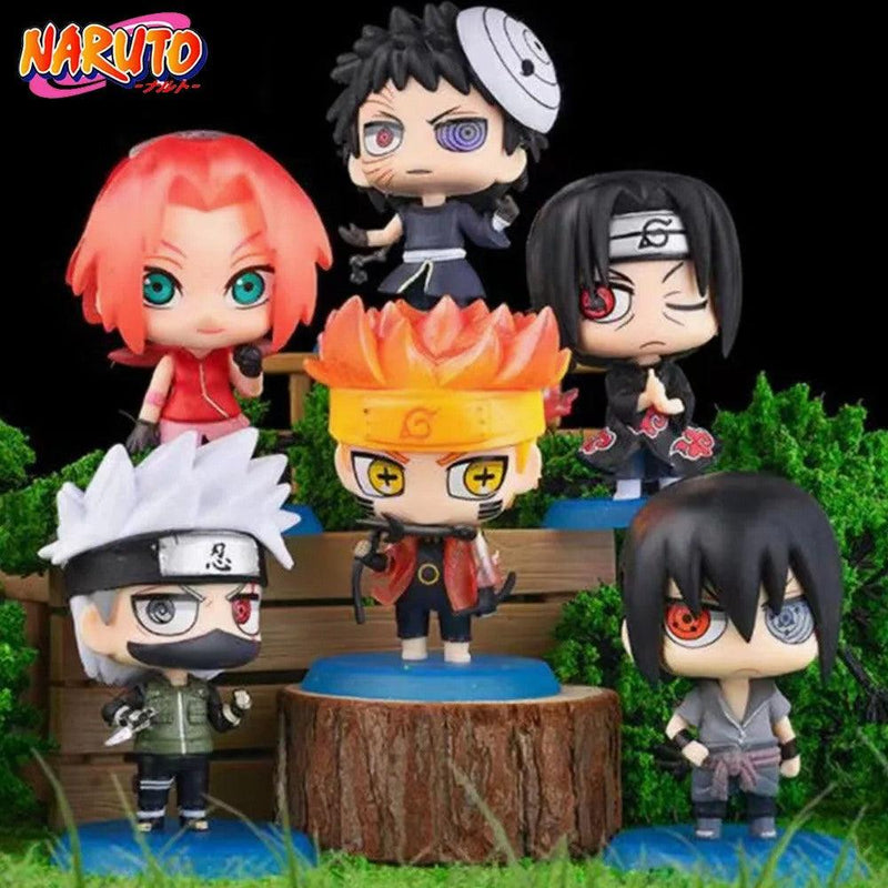 Conjunto 6pcs de Naruto - ZonaForte