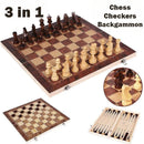 Xadrez, Damas e Gamão (3 em 1) - ZonaForte