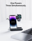 Carregador sem fios 3 em 1