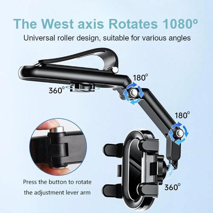 Suporte Giratório 1080º para telemóvel - ZonaForte