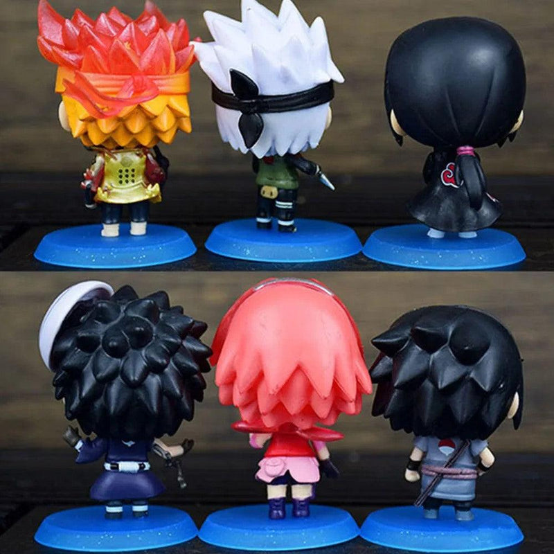 Conjunto 6pcs de Naruto - ZonaForte