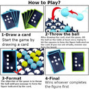 Jogo de Tabuleiro com Bolas Saltitantes - ZonaForte